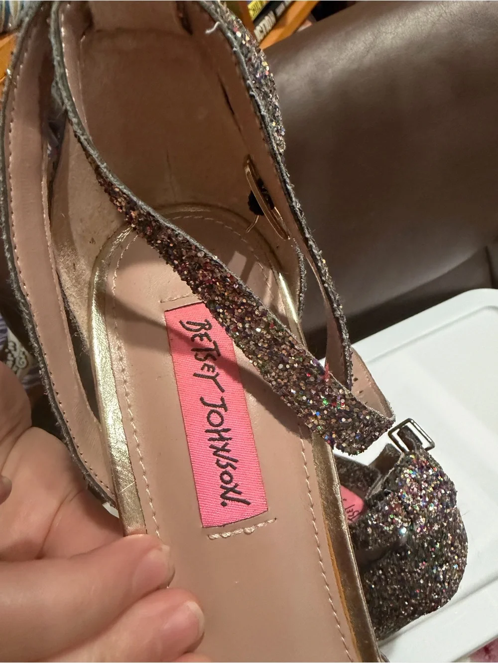 Betsey Johnson sparkling multicolor